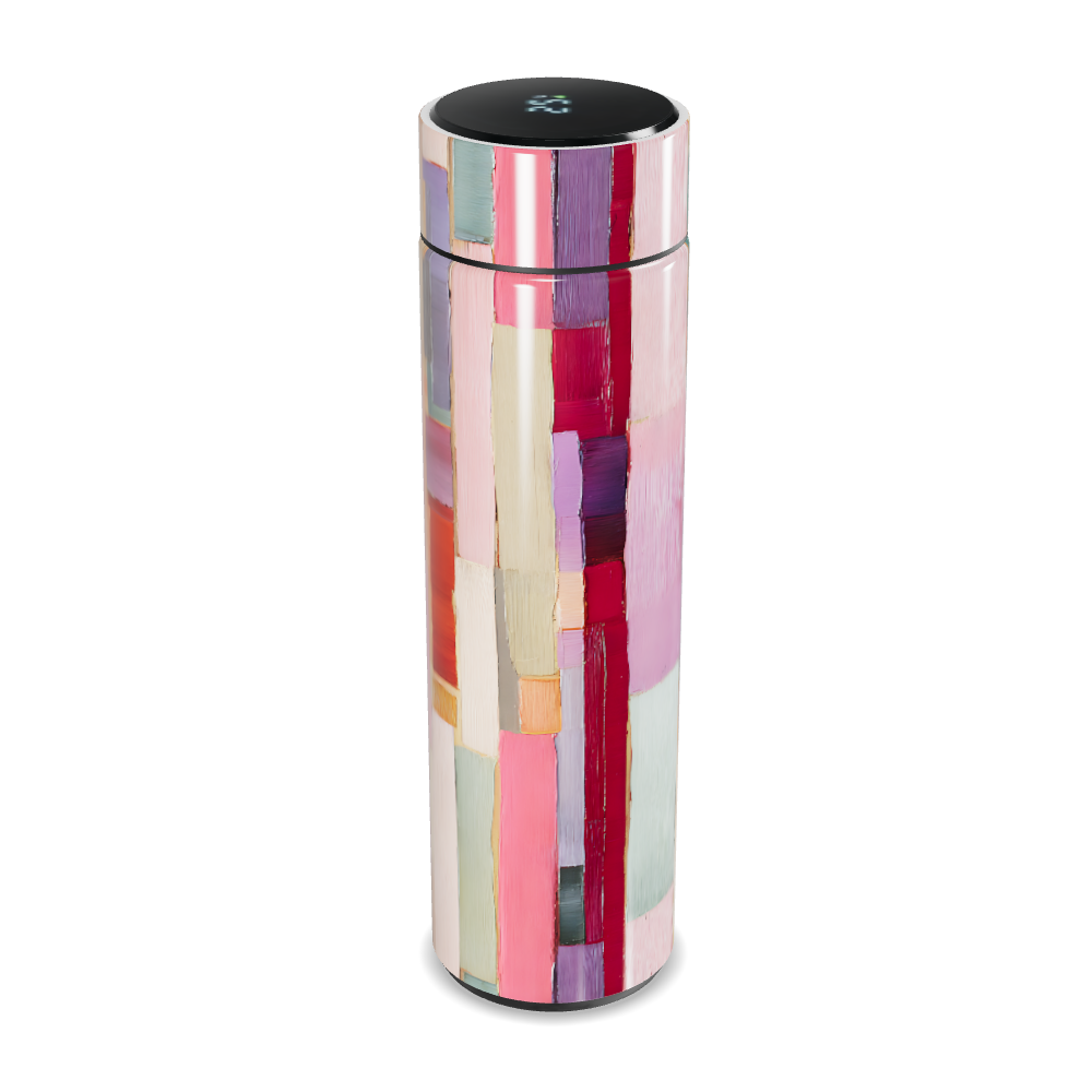 Garrafa Térmica Touch - Colorida com Display Digital