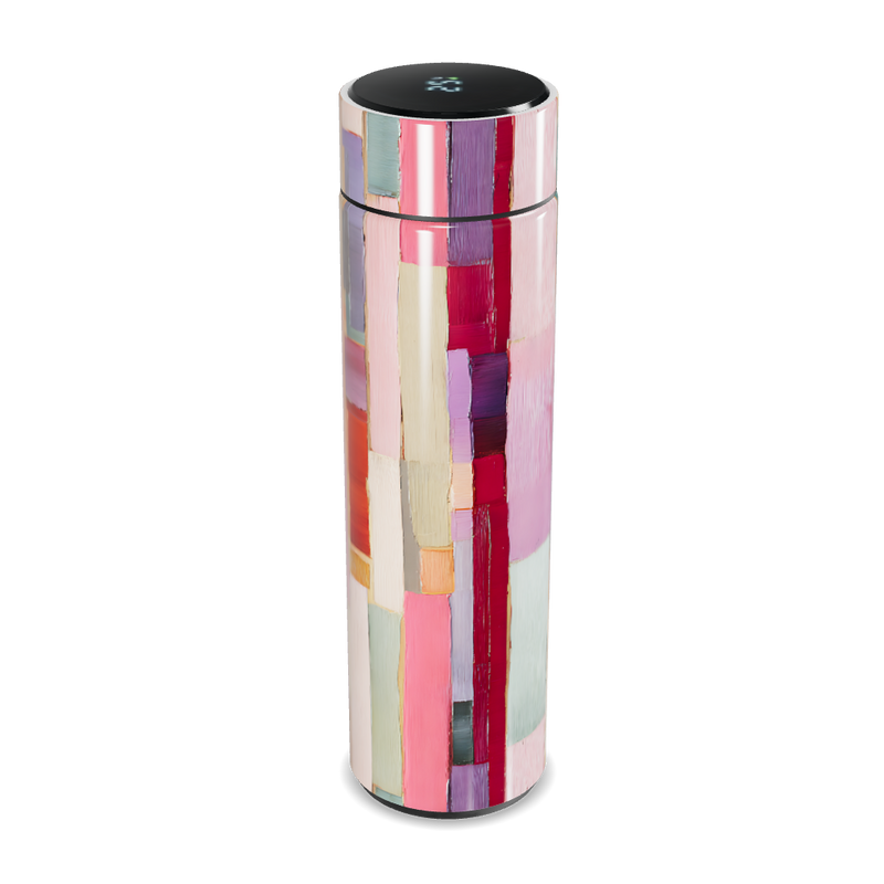 Garrafa Térmica Touch - Colorida com Display Digital