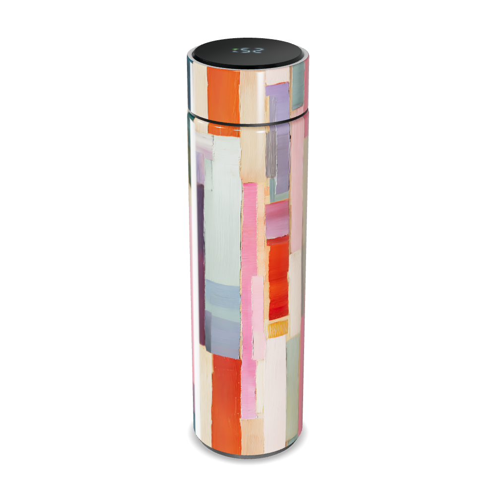 Garrafa Térmica Touch - Colorida com Display Digital