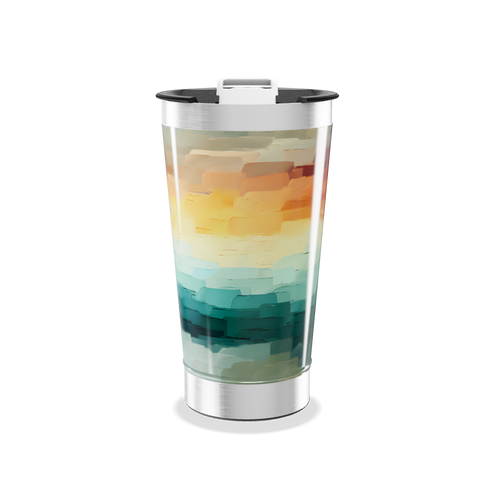 Copo Térmico - Estampa Pôr do Sol