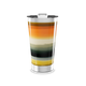 Copo Térmico - Listrado Multicolorido Aço
