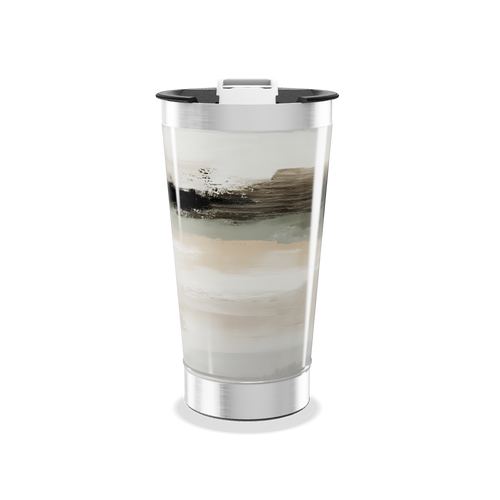 Copo Térmico - Estampa Abstrata Colorida