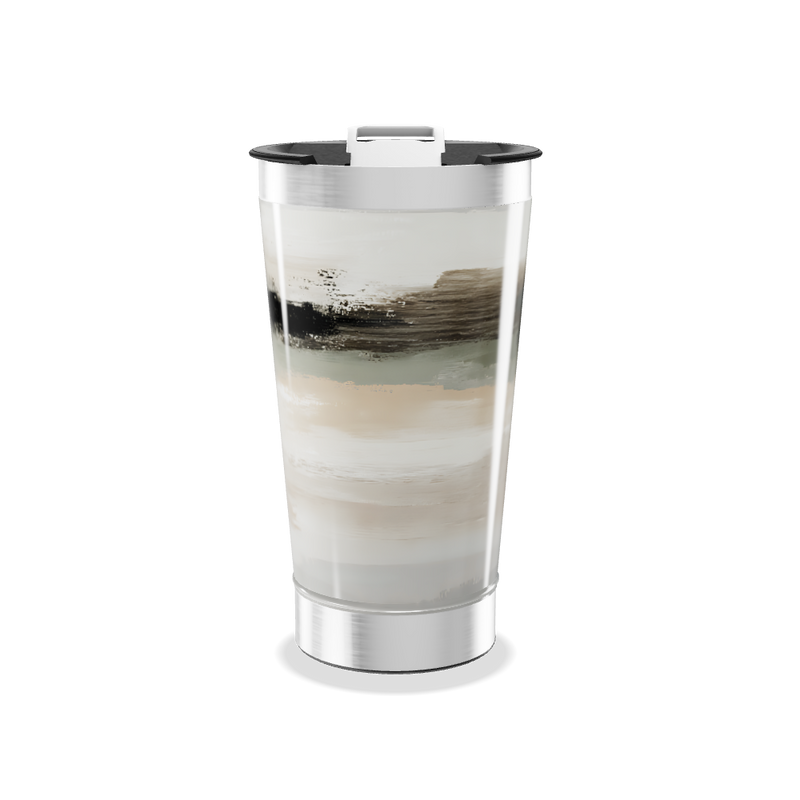 Copo Térmico - Estampa Abstrata Colorida