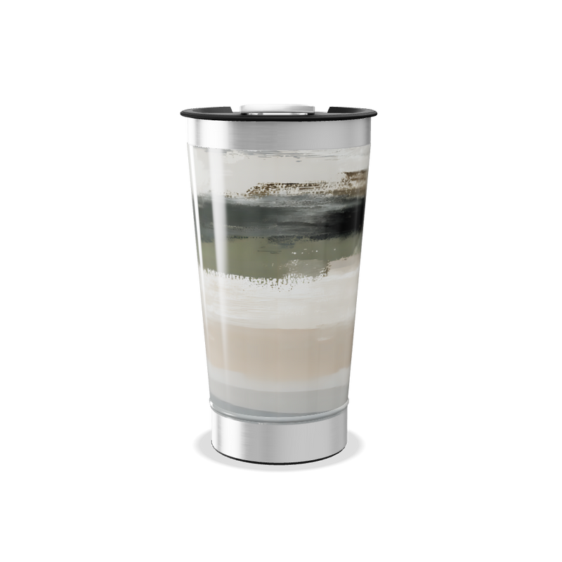 Copo Térmico - Estampa Abstrata Colorida