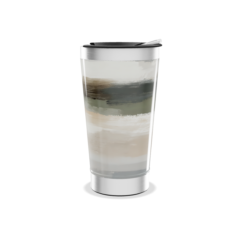 Copo Térmico - Estampa Abstrata Colorida