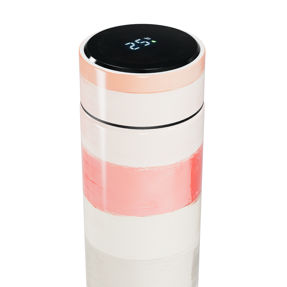 Garrafa Térmica Touch - Listras Coloridas Digital