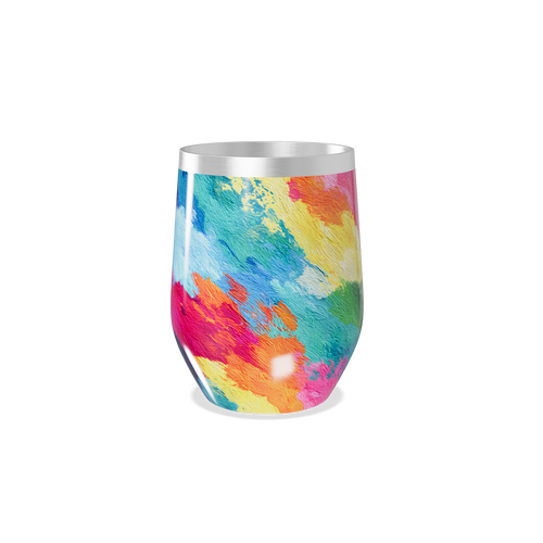 Copo Térmico Slim - Estampa Colorida Aço Inox