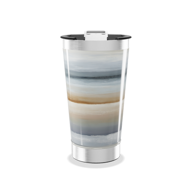 Copo Térmico - Listras Coloridas Aço Inox