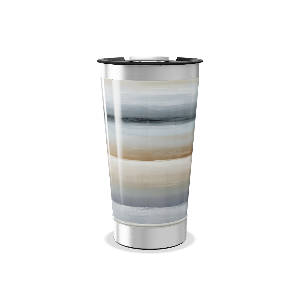 Copo Térmico - Listras Coloridas Aço Inox