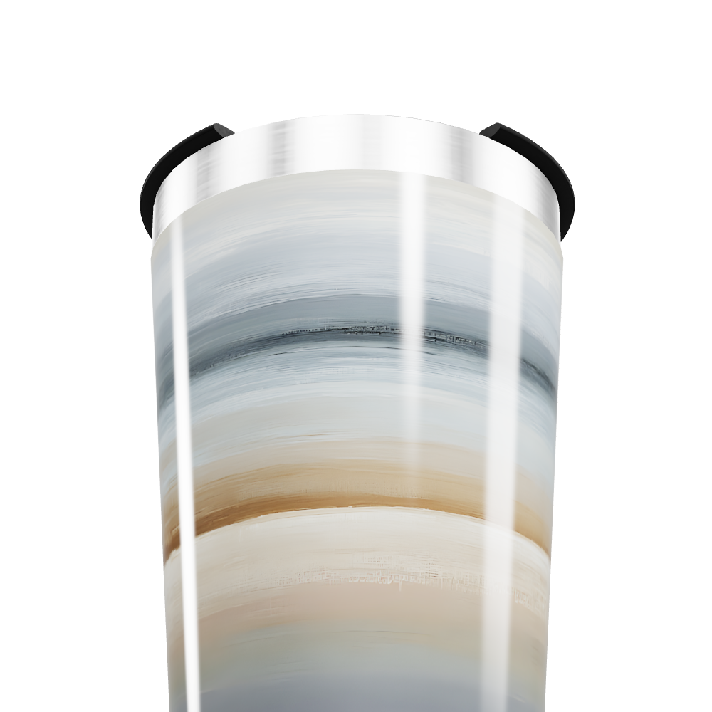 Copo Térmico - Listras Coloridas Aço Inox