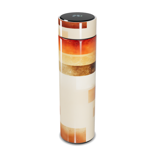 Garrafa Térmica Touch Listras Coloridas