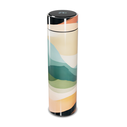 Garrafa Térmica Touch - Estampa Colorida