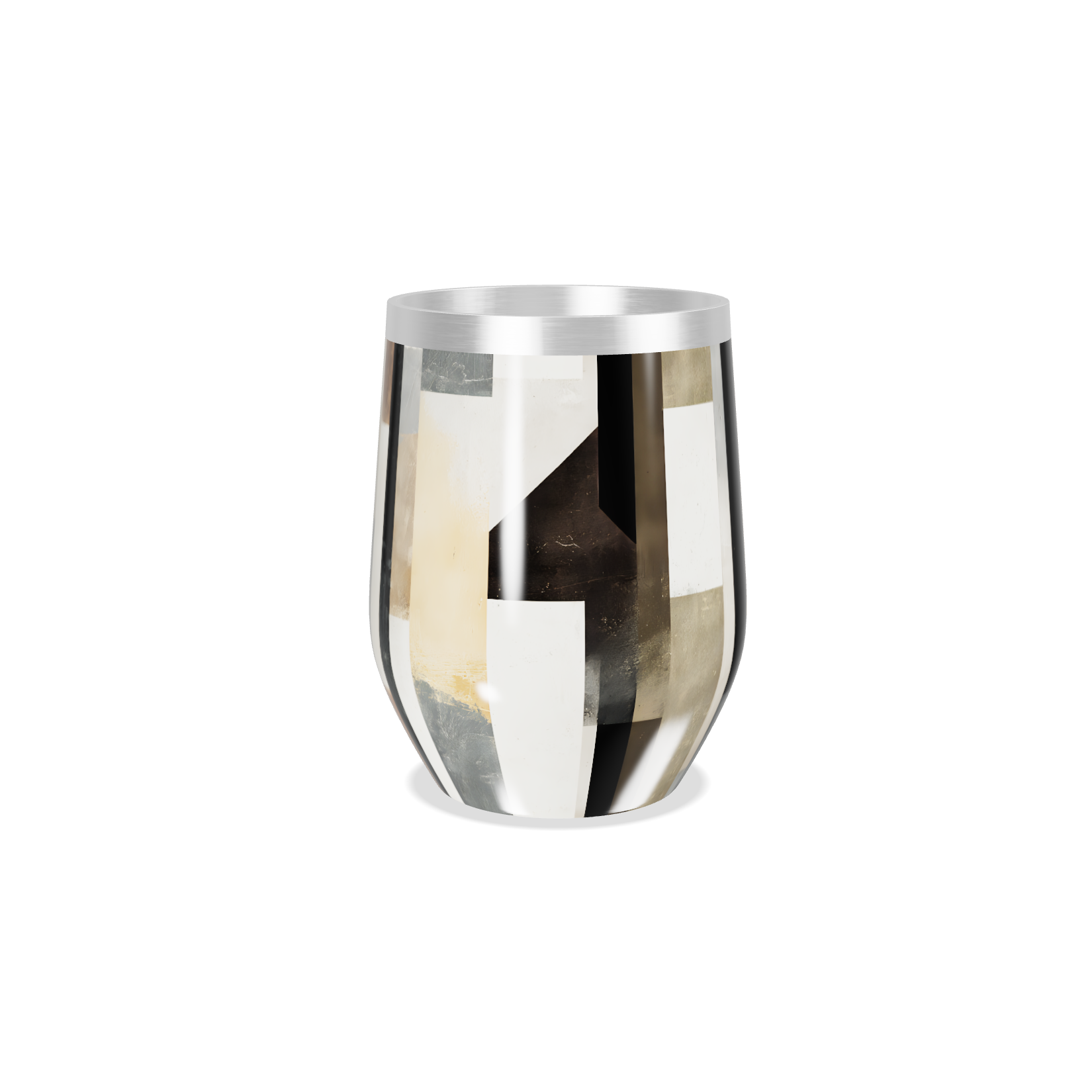 Copo Térmico Slim - Geométrico Multicolorido