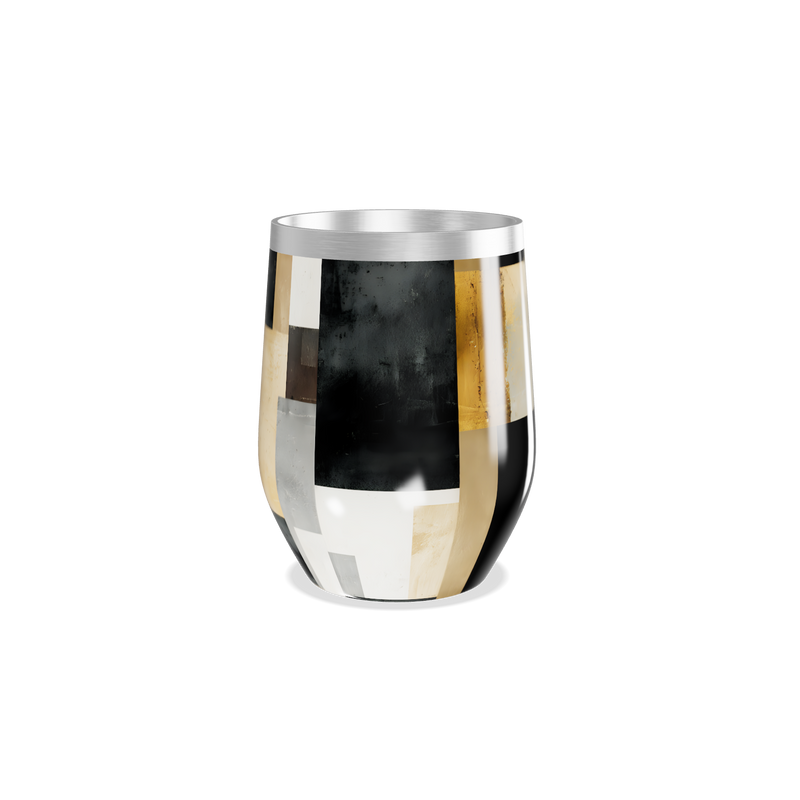 Copo Térmico Slim - Geométrico Multicolorido