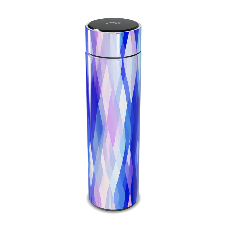 Garrafa Térmica Touch - Estampa Geométrica Colorida