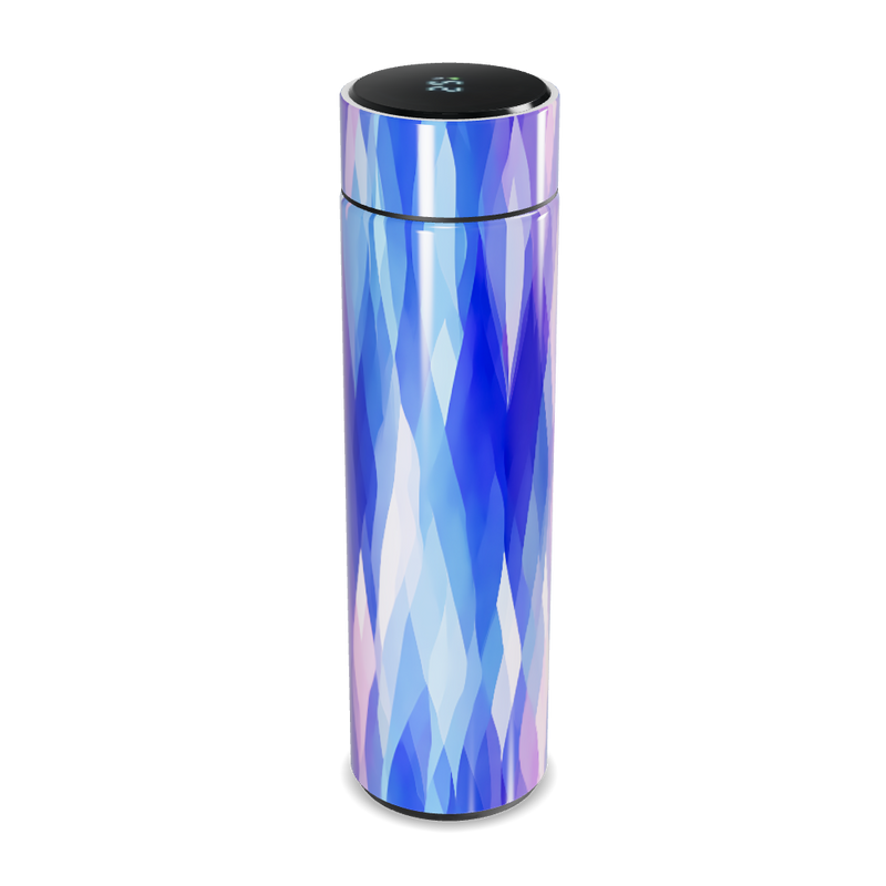 Garrafa Térmica Touch - Estampa Geométrica Colorida