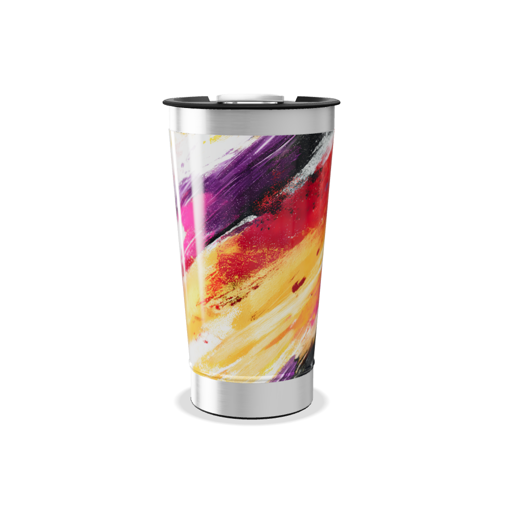 Copo Térmico - Estampa Colorida Aço Inox