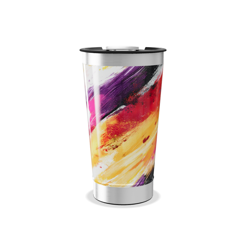 Copo Térmico - Estampa Colorida Aço Inox