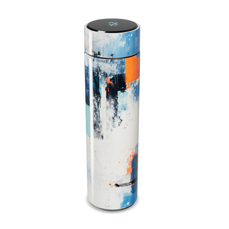 Garrafa Térmica Touch Pintura Azul