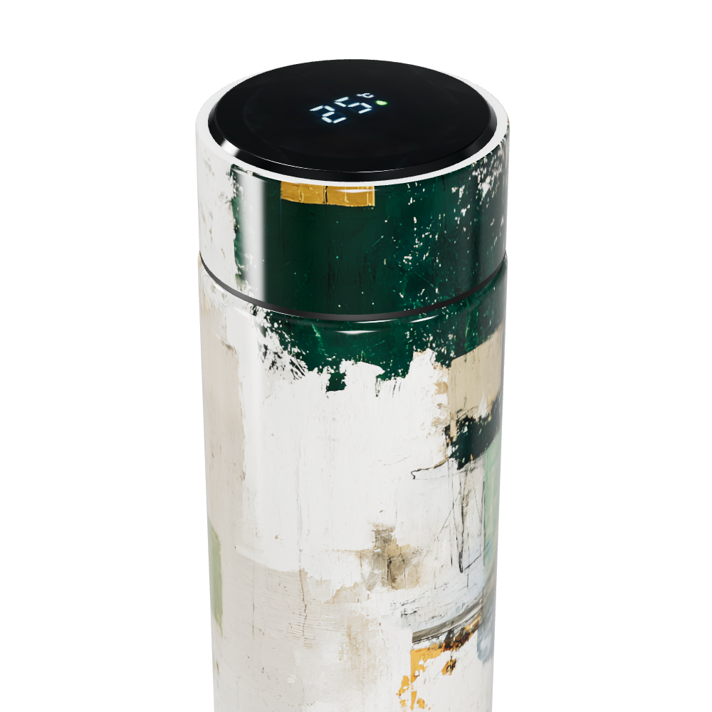 Garrafa Térmica Touch - Estampa Abstrata