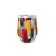 Copo Térmico Slim - Estampa Geométrica Colorida