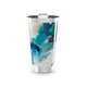 Copo Térmico - Estampa Artística Azul