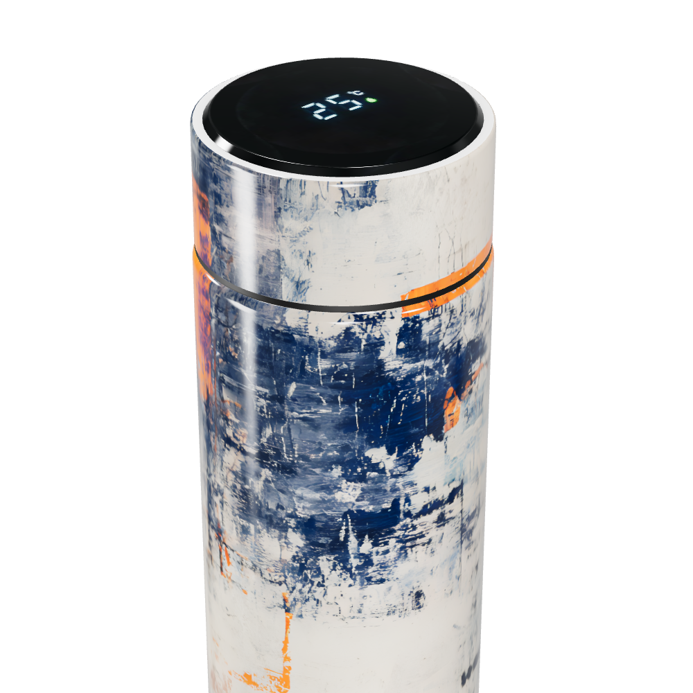 Garrafa Térmica Touch - Abstrata Multicolorida