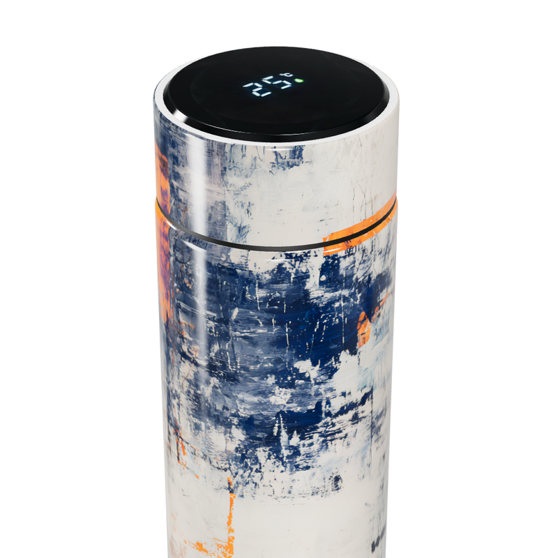 Garrafa Térmica Touch - Abstrata Multicolorida