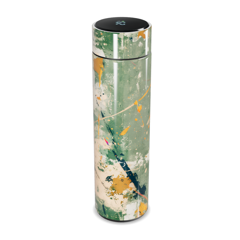 Garrafa Térmica Touch Pintura Abstrata