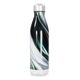 Garrafa Inox - Design Espiral Preto e Branco