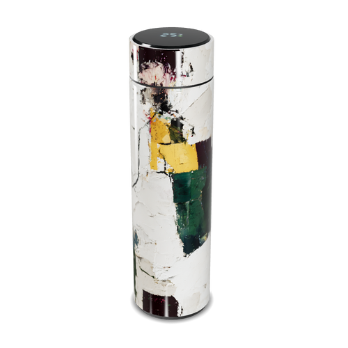 Garrafa Térmica Touch - Estampa Abstrata Colorida