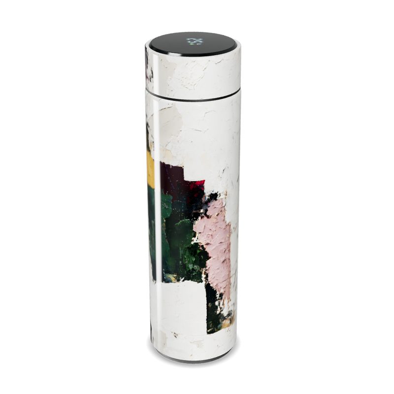 Garrafa Térmica Touch - Estampa Abstrata Colorida