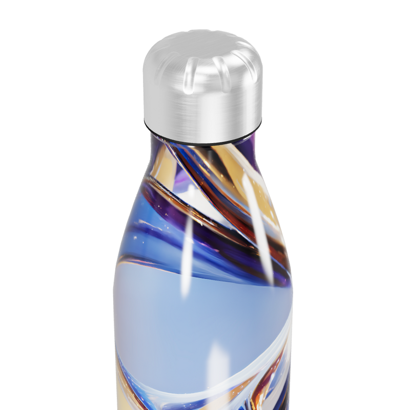 Garrafa Inox - Estampa Colorida Abstrata