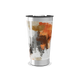 Copo Térmico - Estampa Abstrata Laranja
