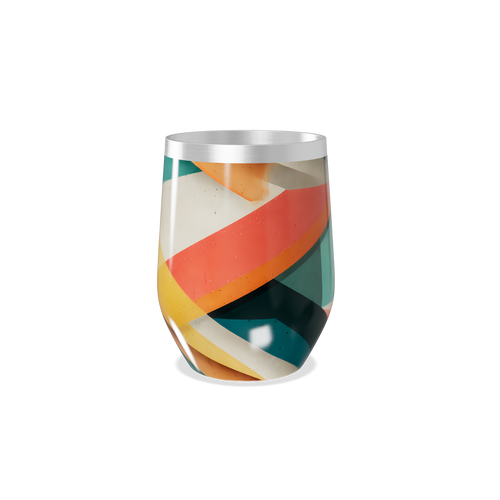 Copo Térmico Slim - Colorido com Listras