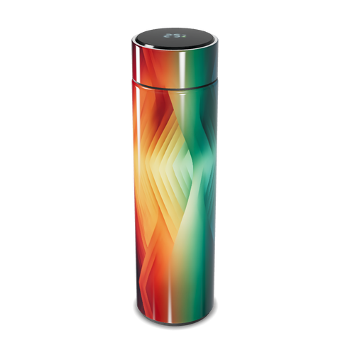 Garrafa Térmica Touch - Colorida com Display Digital