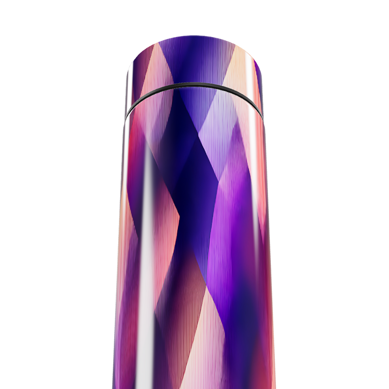 Garrafa Térmica Touch - Estampa Geométrica Colorida