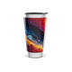 Copo Térmico - Estampa Abstrata Colorida