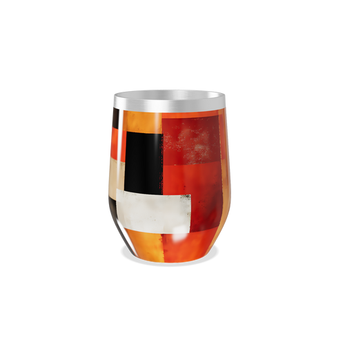 Copo Térmico Slim - Estampado Geométrico Colorido