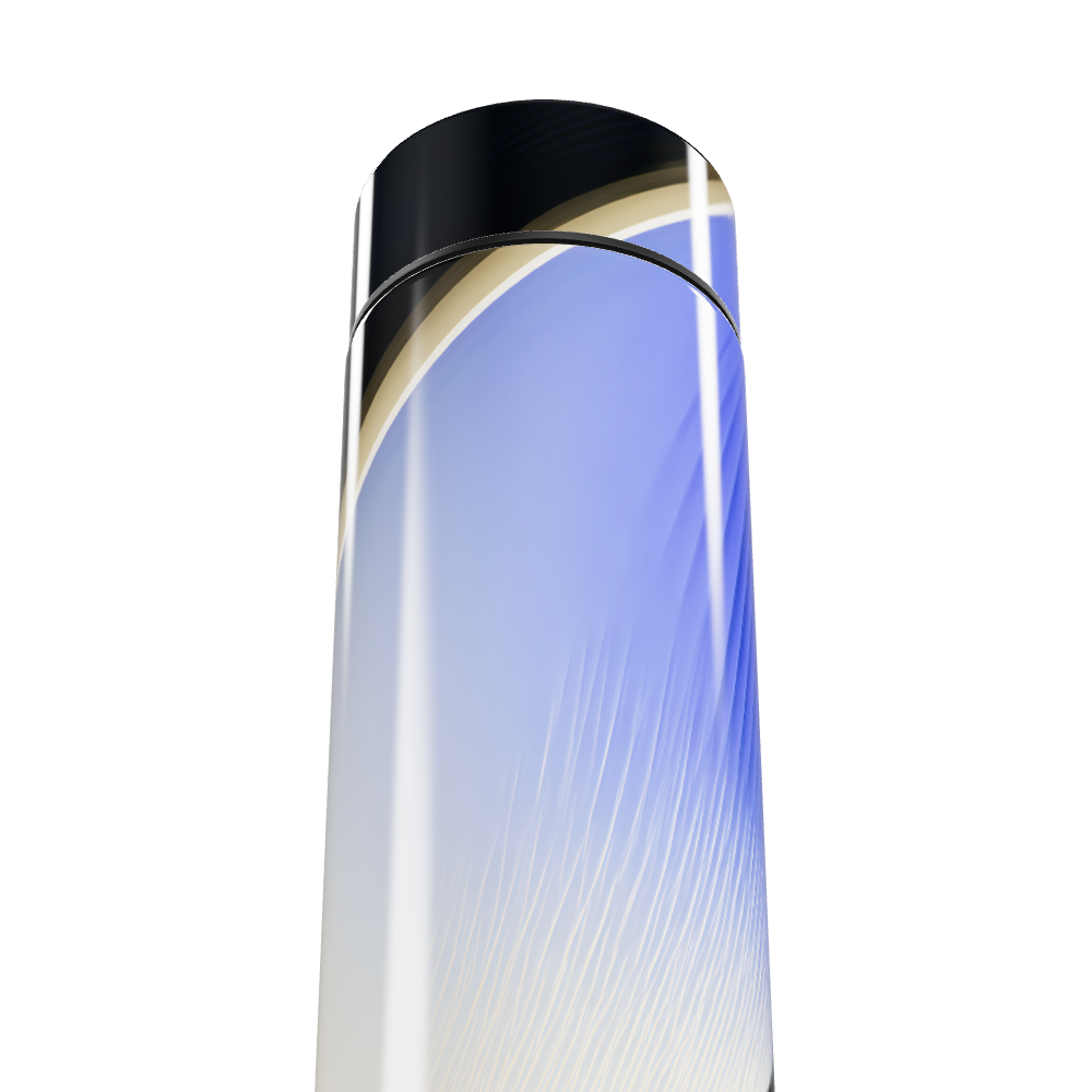 Garrafa Térmica Touch - Azul Degradê Digital