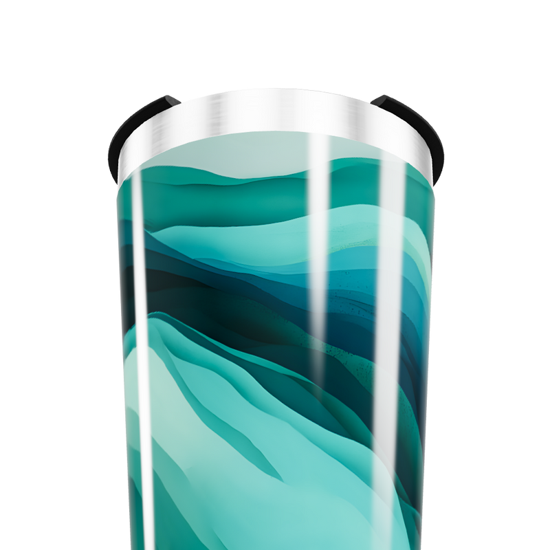 Copo Térmico - Verde e Aço Inox