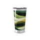 Copo Térmico - Estampa Verde Abstrata