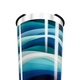 Copo Térmico - Azul Ondas Aço Inox