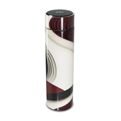 Garrafa Térmica Touch - Estampa Geométrica Colorida