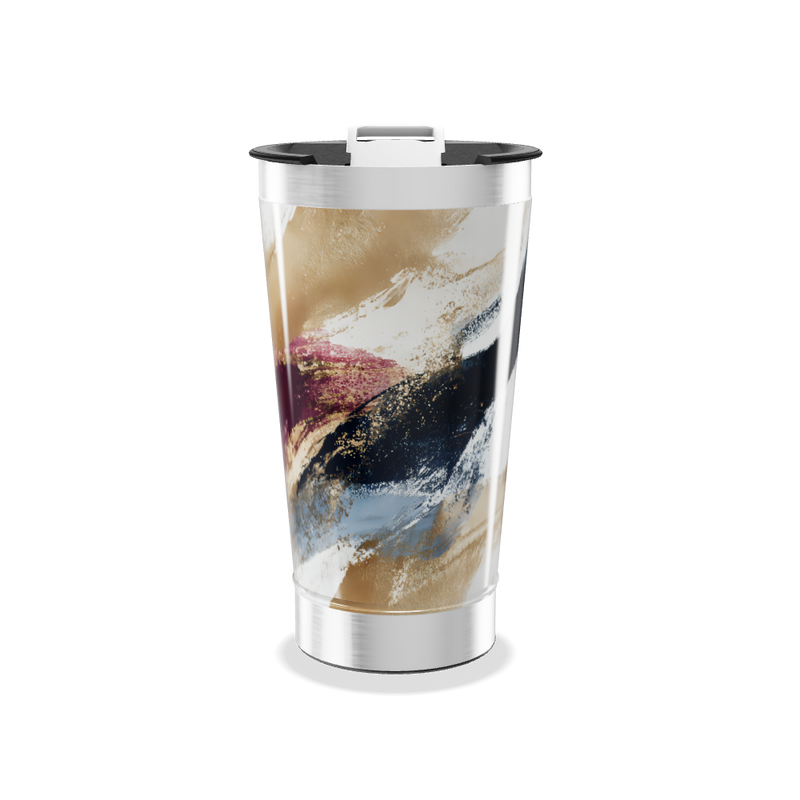 Copo Térmico - Abstrato Multicolorido