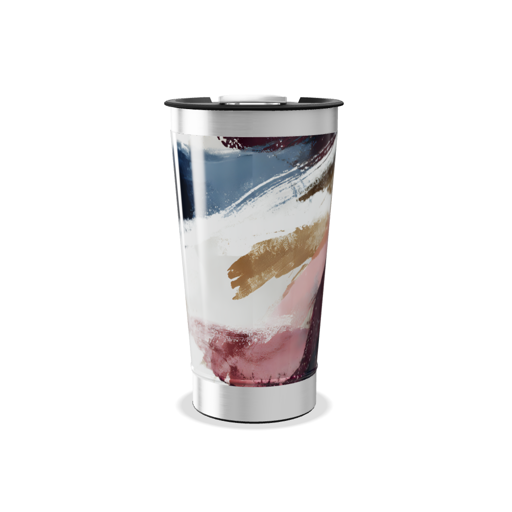 Copo Térmico - Abstrato Multicolorido