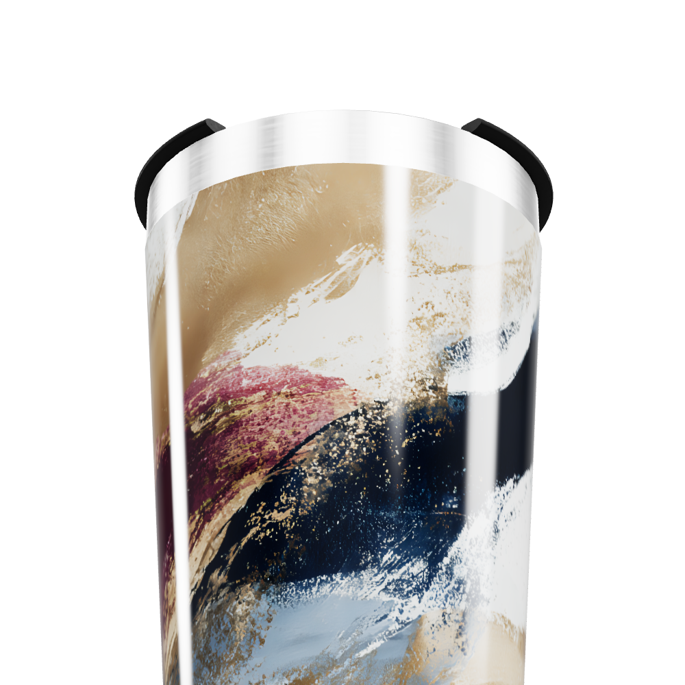 Copo Térmico - Abstrato Multicolorido