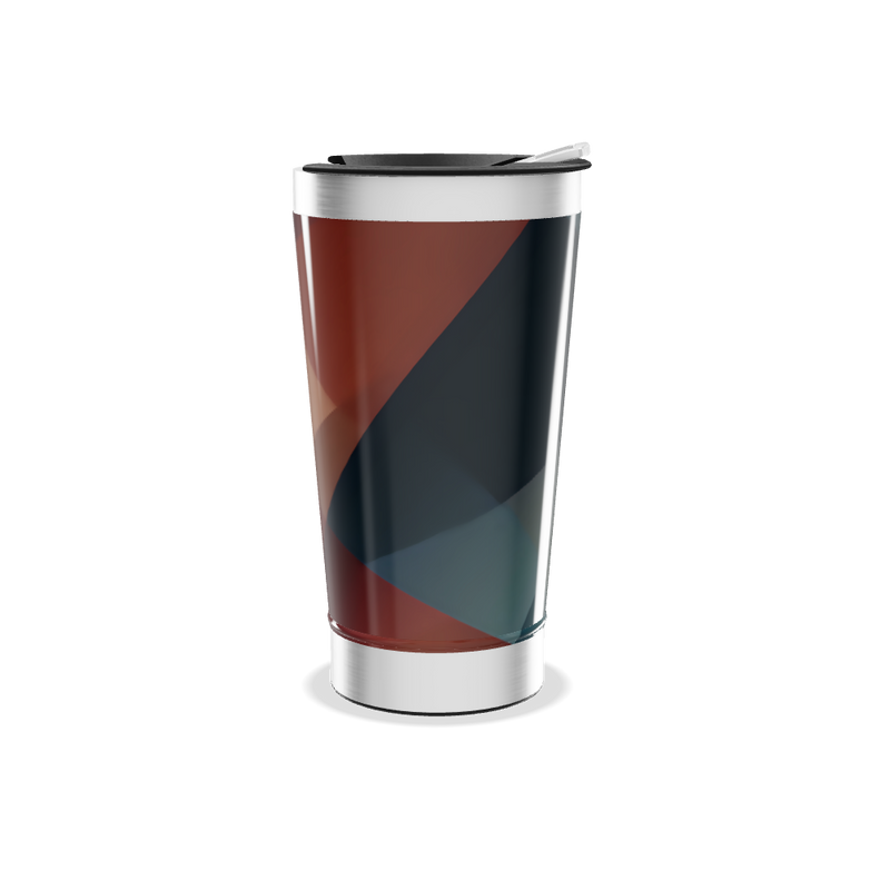 Copo Térmico - Estampa Geométrica Colorida