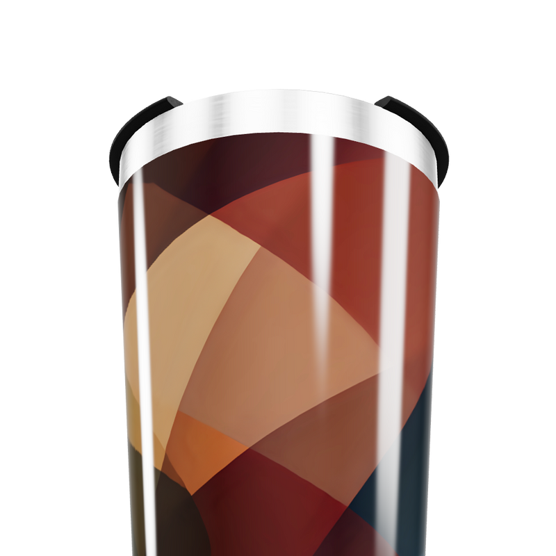 Copo Térmico - Estampa Geométrica Colorida