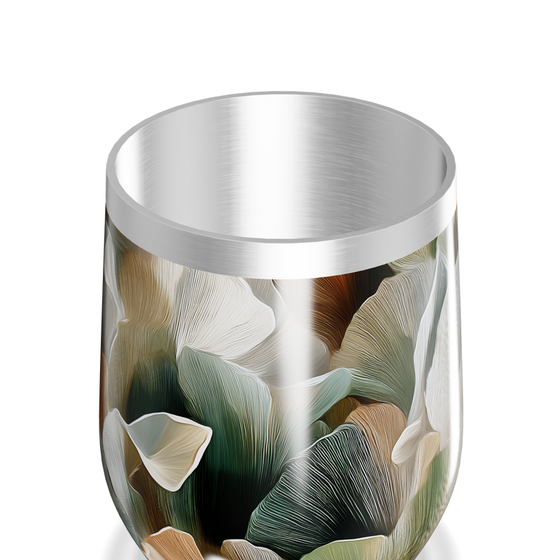 Copo Térmico Slim - Floral Colorido Inox